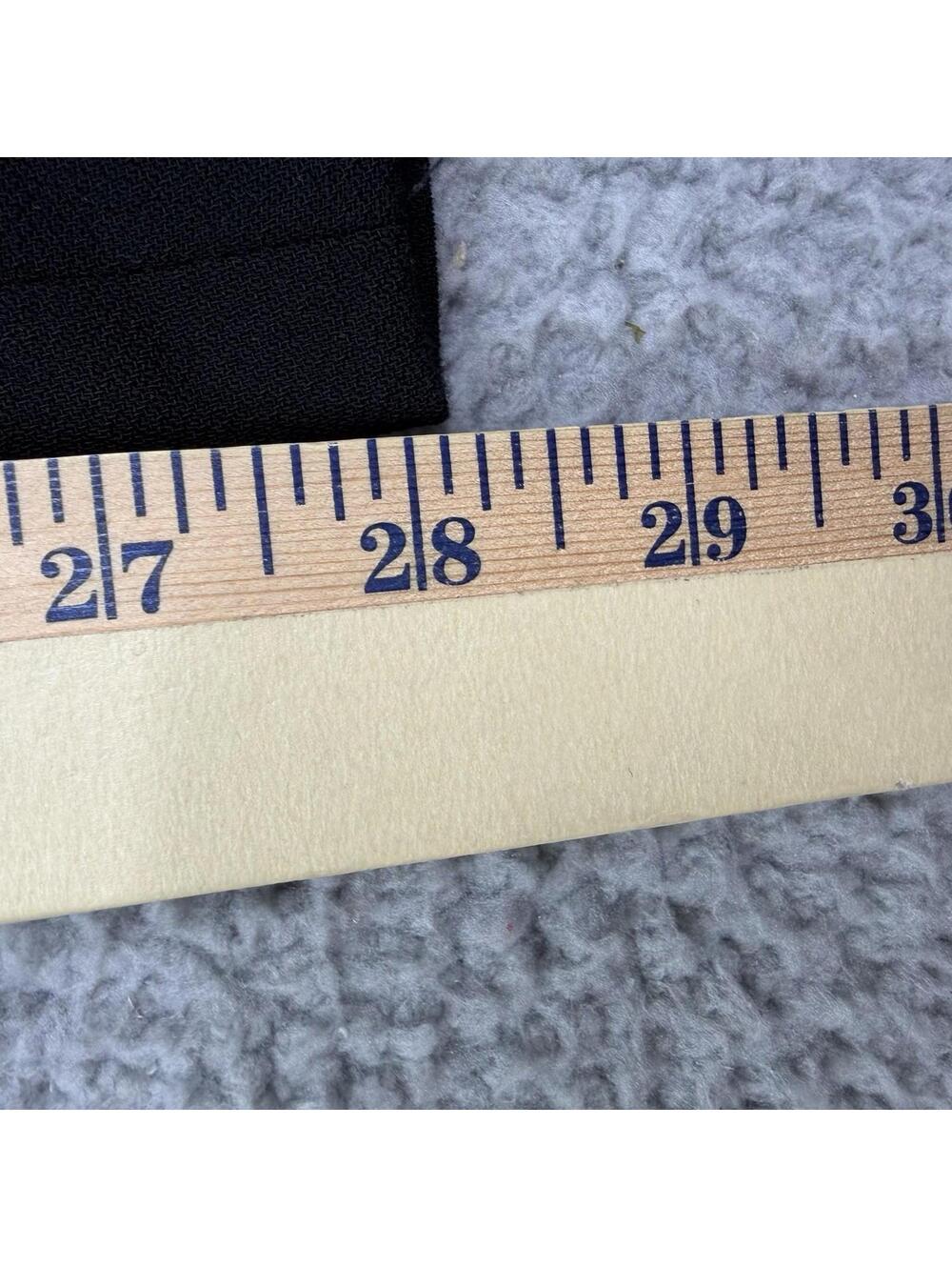 J.CREW 100% Wool Black Trousers Pants Lined Women's P6 (26x28) Made in Japan - Picture 5 of 12